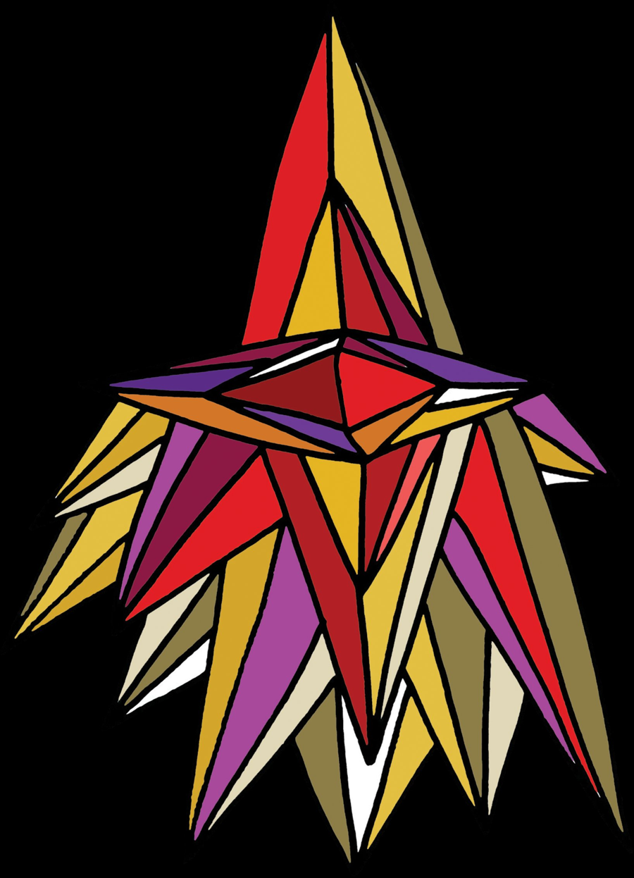 Walters Studio starburst artwork